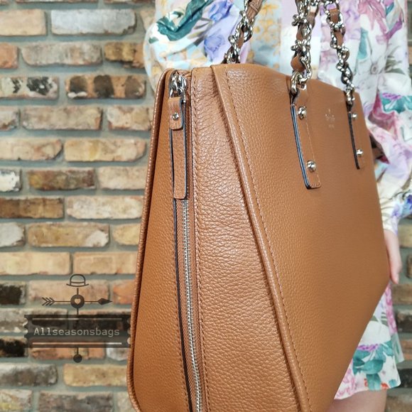 Kate Spade Cobble Hill Andee Shoulder Tote Ginger - Picture 8 of 11